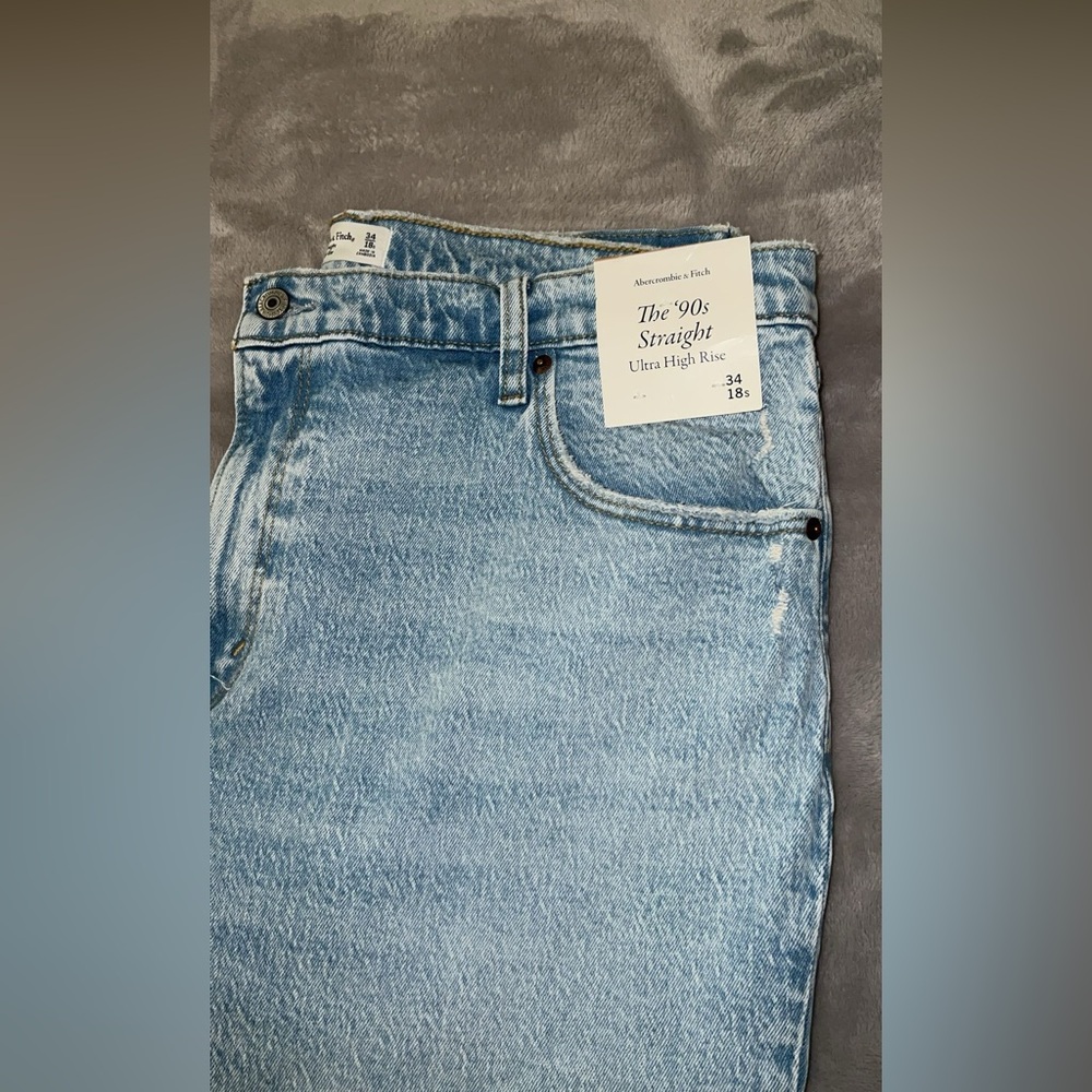 Abercrombie & Fitch The 90’s Straight (Ultra High Rise)